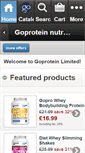 Mobile Screenshot of goprotein.com